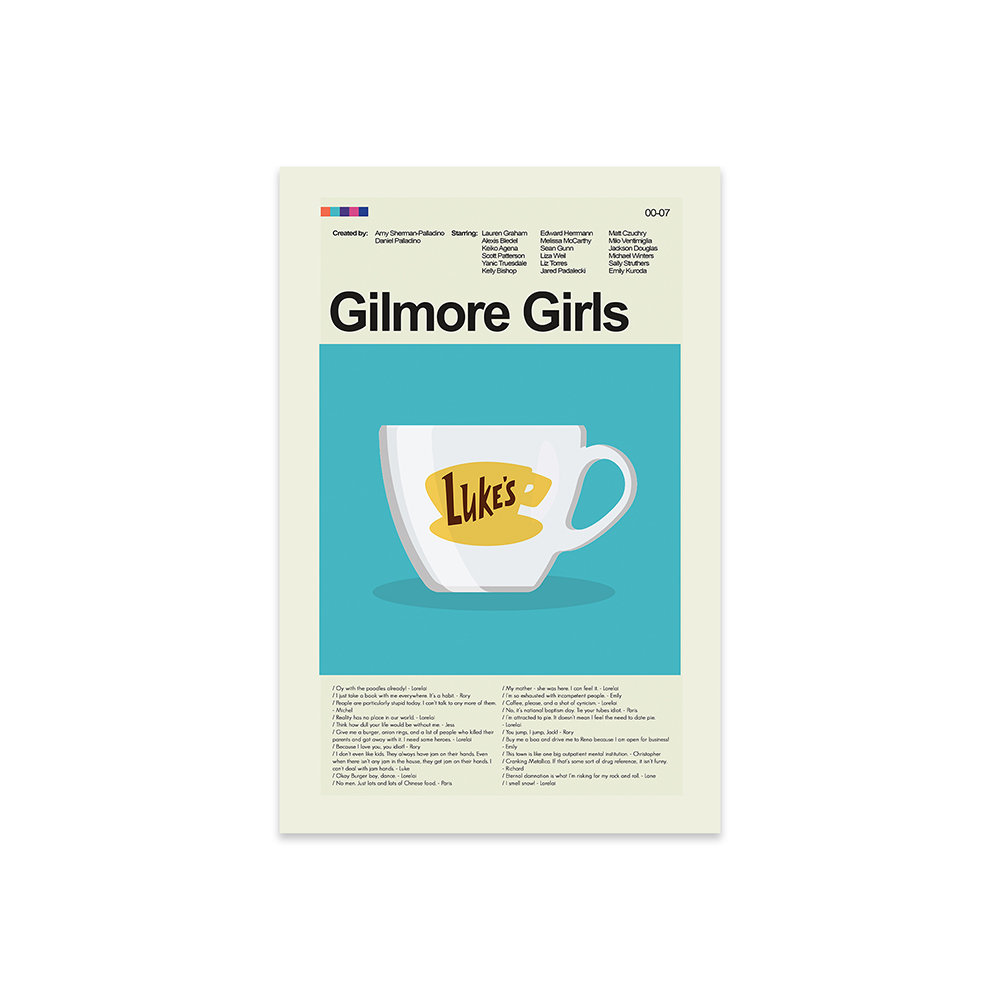 Trinx " Gilmore Girls " by Prints And Giggles By Erin Hagerman Wayfair